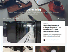 Tablet Screenshot of juliosblog.com